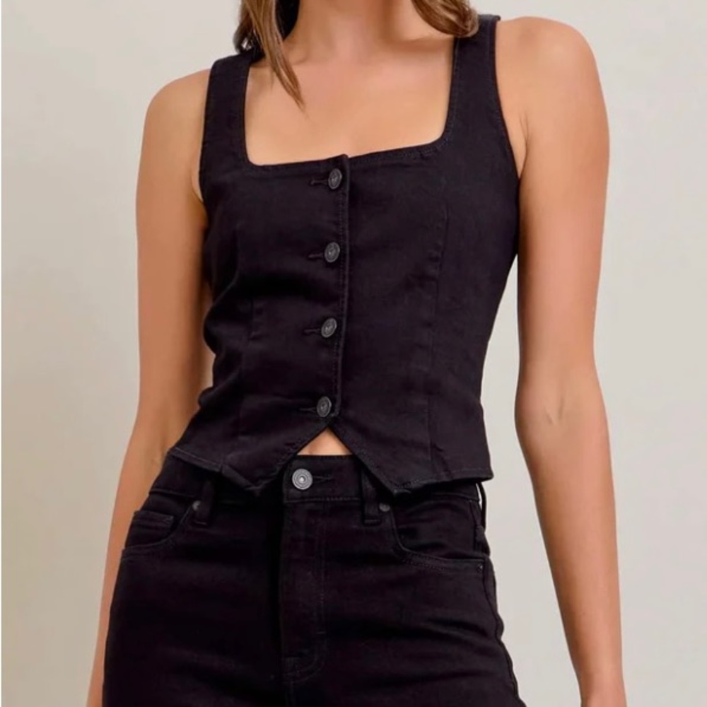 Hidden Jean Razor Back Vest
